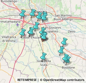 Mappa Via Leopardi, 37060 Buttapietra VR, Italia (6.34)
