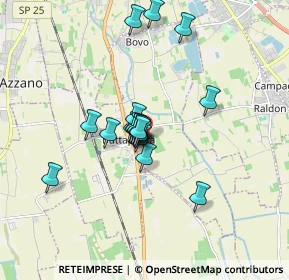 Mappa Via Leopardi, 37060 Buttapietra VR, Italia (1.165)
