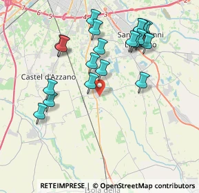 Mappa Via Leopardi, 37060 Buttapietra VR, Italia (4.039)