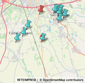 Mappa Via Leopardi, 37060 Buttapietra VR, Italia (4.66923)