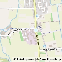Kaart Castel d'Azzano