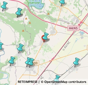 Mappa SP 43, 13040 Borgo D'ale VC (6.59714)