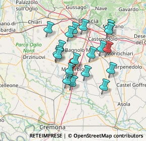 Mappa Via Totti, 25025 Manerbio BS, Italia (11.62684)