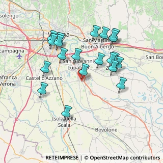 Mappa Via Alessandro Manzoni, 37059 Campagnola VR, Italia (7.5305)