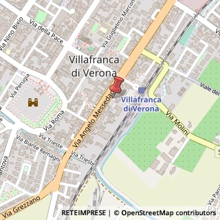 Mappa Via Messedaglia, 193, 37069 Villafranca di Verona, Verona (Veneto)