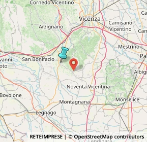 Mappa Via IV Novembre, 36040 Orgiano VI, Italia (52.93571)