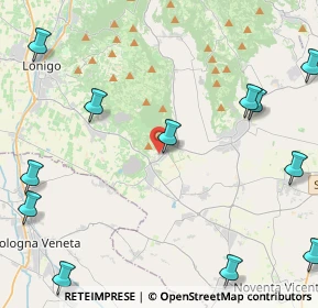 Mappa Via IV Novembre, 36040 Orgiano VI, Italia (6.645)