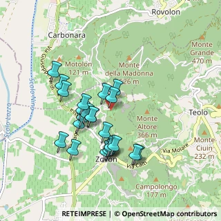 Mappa Via Bagnara Alta, 35030 Vo PD, Italia (0.80652)