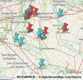 Mappa Via Comparina, 26020 Madignano CR, Italia (15.755)