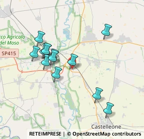 Mappa Via Comparina, 26020 Madignano CR, Italia (3.43692)