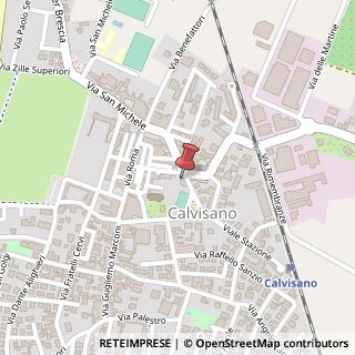 Mappa Via IV Novembre, 8, 25012 Calvisano, Brescia (Lombardia)