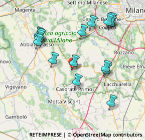 Mappa Largo Ponte di S Martino, 20088 Rosate MI, Italia (8.40941)