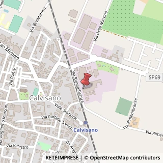 Mappa Viale Delle Rimembranze, 7, 25012 Calvisano, Brescia (Lombardia)