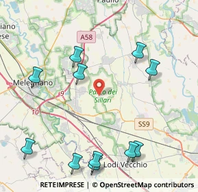 Mappa SP218, 26838 Tavazzano con Villavesco LO, Italia (5.11818)