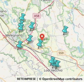 Mappa SP218, 26838 Tavazzano con Villavesco LO, Italia (4.21727)