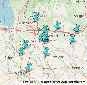 Mappa Viale dell'Industria, 37060 Buttapietra VR, Italia (12.45333)