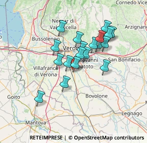 Mappa Viale dell'Industria, 37060 Buttapietra VR, Italia (11.41)