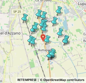 Mappa Viale dell'Industria, 37060 Buttapietra VR, Italia (1.561)