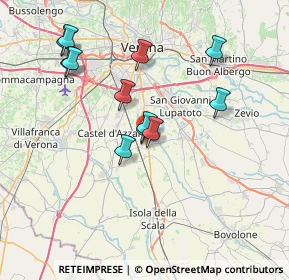 Mappa Viale dell'Industria, 37060 Buttapietra VR, Italia (6.84333)