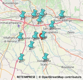 Mappa Viale dell'Industria, 37060 Buttapietra VR, Italia (7.215)