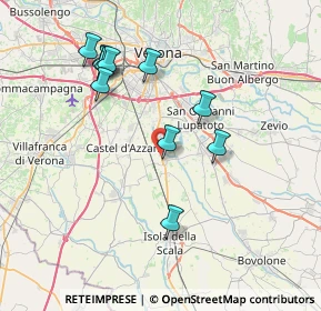 Mappa Viale dell'Industria, 37060 Buttapietra VR, Italia (7.42182)