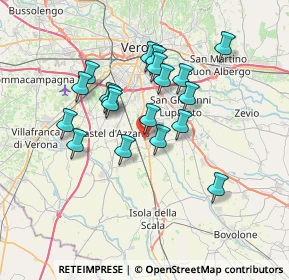 Mappa Viale dell'Industria, 37060 Buttapietra VR, Italia (6.08632)