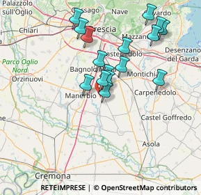 Mappa 25020 Leno BS, Italia (13.51625)