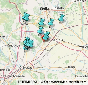 Mappa Via Teologo Germano, 13040 Borgo d'Ale VC, Italia (12.11063)