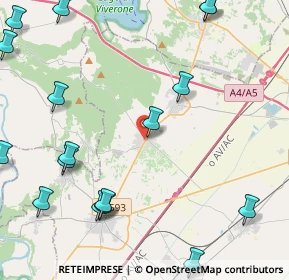 Mappa Via Teologo Germano, 13040 Borgo d'Ale VC, Italia (6.375)