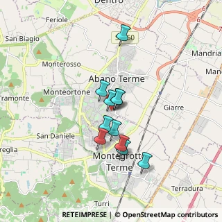 Mappa Piazza Cristoforo Colombo, 35031 Abano Terme PD, Italia (1.25909)