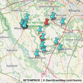 Mappa Via Dacco, 20088 Rosate MI, Italia (7.7745)
