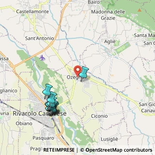 Mappa Via Boarelli, 10080 Ozegna TO, Italia (2.3375)
