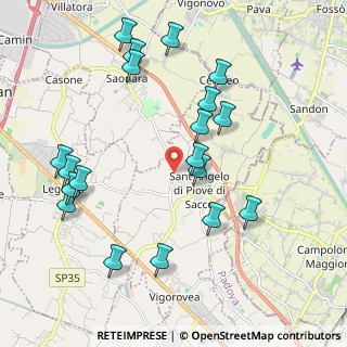 Mappa Via Enrico Mattei, 35020 Sant'Angelo di Piove di Sacco PD, Italia (2.22263)