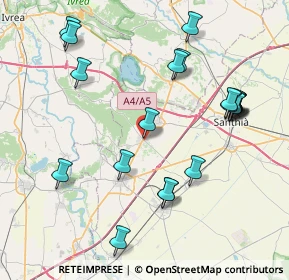 Mappa Corso Repubblica, 13040 Borgo d'Ale VC, Italia (8.827)