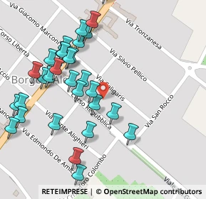 Mappa Corso Repubblica, 13040 Borgo d'Ale VC, Italia (0.12333)