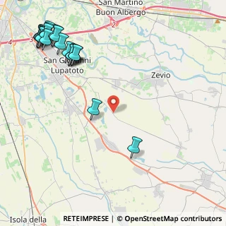 Mappa SP 43, 37059 Zevio VR, Italia (6.0695)