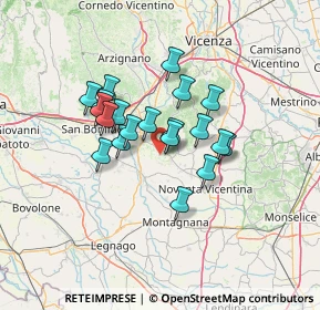 Mappa Via Sabbionara, 36045 Alonte VI, Italia (10.0855)