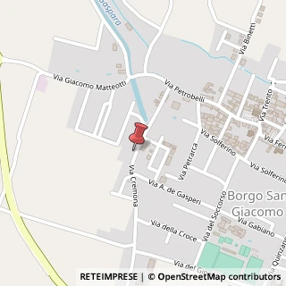 Mappa Via Cremona, 32, 25022 Borgo San Giacomo, Brescia (Lombardia)