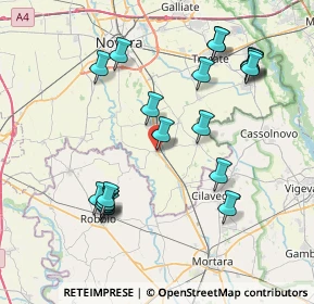 Mappa Corso Camillo Cavour, 28079 Vespolate NO, Italia (8.342)