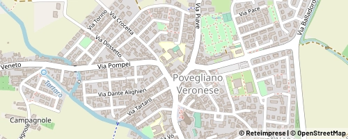 Mappa Povegliano Veronese