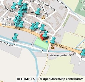 Mappa Piazza Giuseppe Garibaldi, 13047 San Germano Vercellese VC, Italia (0.14231)