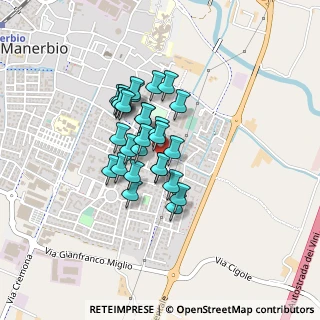 Mappa Via Lamarmora, 25025 Manerbio BS, Italia (0.29464)