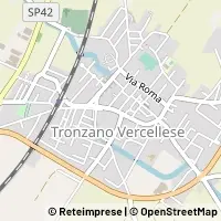 Mapa Tronzano Vercellese