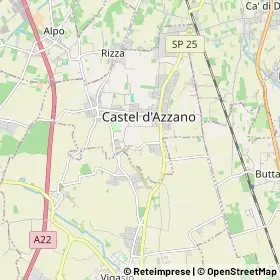Mappa Castel d'Azzano