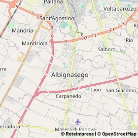 Mappa Albignasego