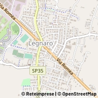 Hartă Legnaro