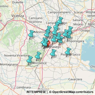 Mappa STRADA STATALE, 35020 Albignasego PD, Italia (10.46579)