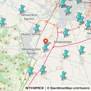 Mappa STRADA STATALE, 35020 Albignasego PD, Italia (6.58059)
