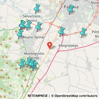 Mappa STRADA STATALE, 35020 Albignasego PD, Italia (5.34923)
