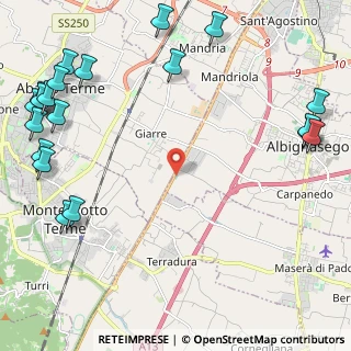 Mappa STRADA STATALE, 35020 Albignasego PD, Italia (3.343)